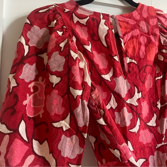 RHODE x Target Patterned Midi Dress Size 8 - Picture 7 of 7